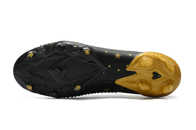 Chuteira Campo Adidas Predator Mutator + FG Black/Gold - Low