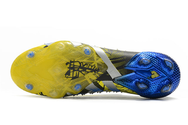 Chuteira Campo Adidas Predator Freak .1 Xmen/Black/Yellow/Blue - Low