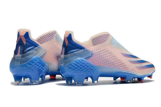 Chuteira Campo Adidas X Ghosted FG Blue/Rose