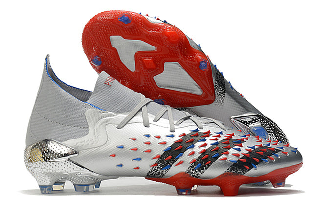 Chuteira Campo Adidas Predator Freak.1 FG Gray - Cano Alto