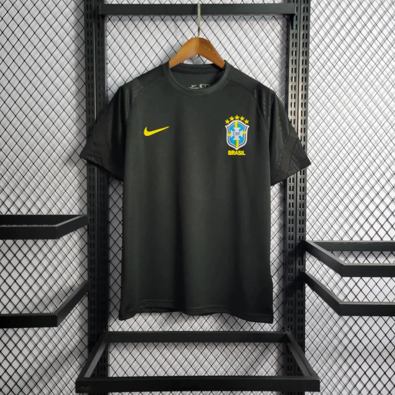 Camisa Seleção Brasil Comissão Técnica Nike - Preta