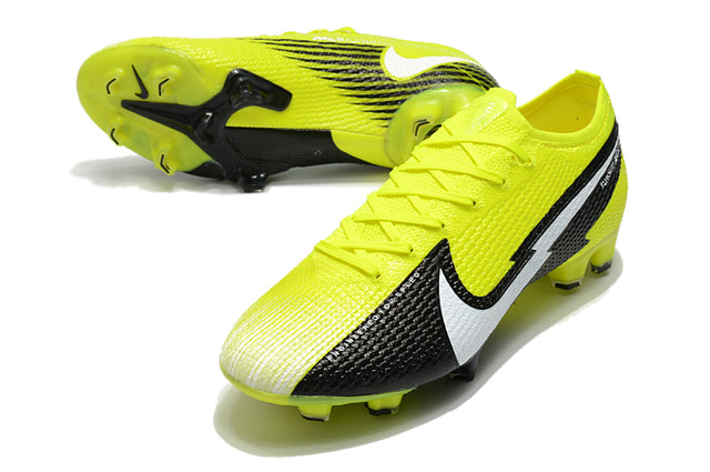 Chuteira Campo Nike Mercurial Vapor 13 Elite FG Amarelo Neon