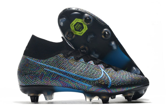 Chuteira Campo Nike Mercurial Superfly 7 Elite SG-PRO Anti Clog Colored - Cano Alto