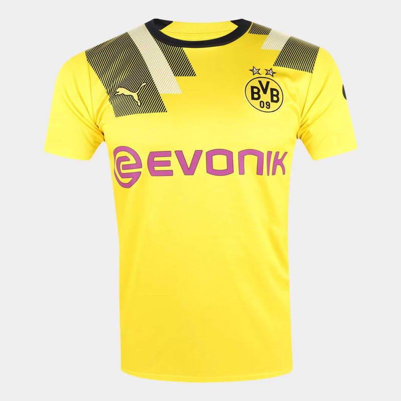 Camisa Borussia Dortmund Home 22/23 Puma - Amarelo