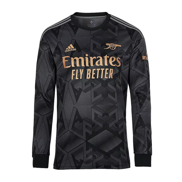 Camisa Manga Longa Arsenal II 22/23 Adidas - Preto