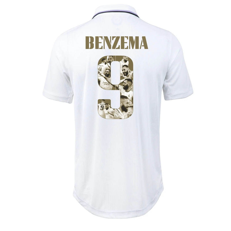 Camisa Real Madrid [Bola de Ouro - BENZEMA