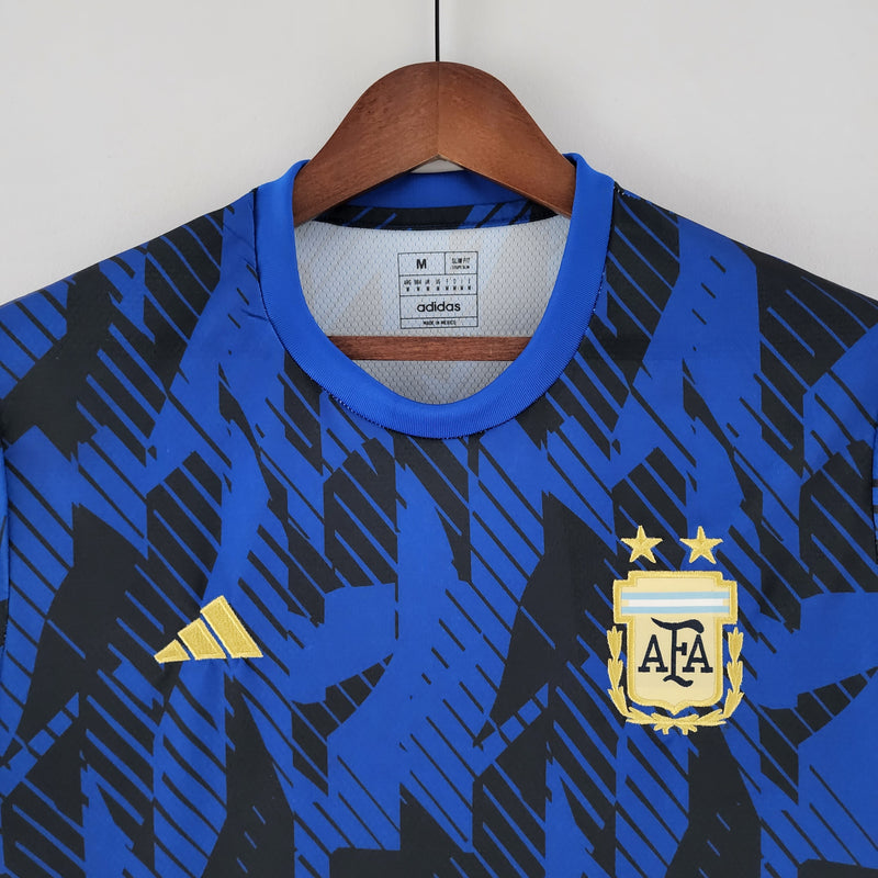 Camisa Seleção Argentina II 22 Adidas - Azul Escuro