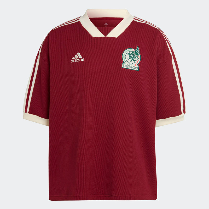 Camisa Vintage Seleção México 2022 Adidas - Vermelha