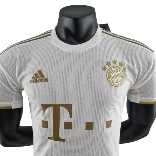 Camisa Bayern de Munique II 22/23 - Branca - Adidas - Masculino Jogador