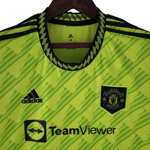 Camisa Feminina Manchester United III 22/23 Adidas - Verde