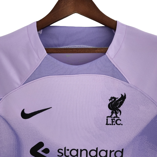 Camisa de Goleiro Liverpool 22/23 Nike - Lilás