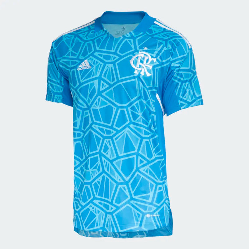 Camisa de Goleiro Flamengo 22/23 Adidas - Azul