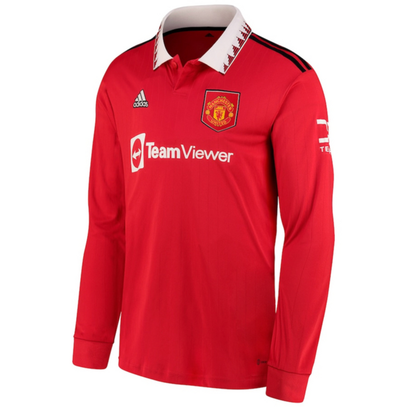 Camisa Manga Longa Manchester United 22/23 Adidas [Ronaldo