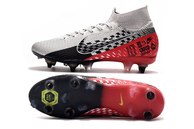 Chuteira Campo Nike Mercurial Superfly 7 Elite SG-PRO Anti Clog Com Chave - Cano Alto