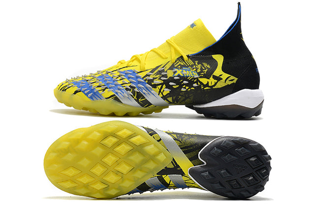 Chuteira Society Adidas Predator Freak.1 FG Xmen/Black/Yellow/Blue - Cano Alto