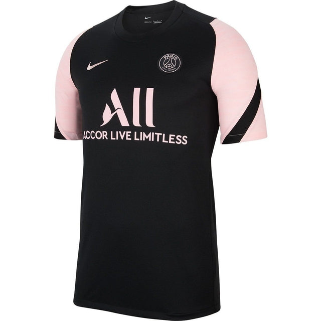 Camisa Treino PSG 21/22 Nike - Preto e Rosa