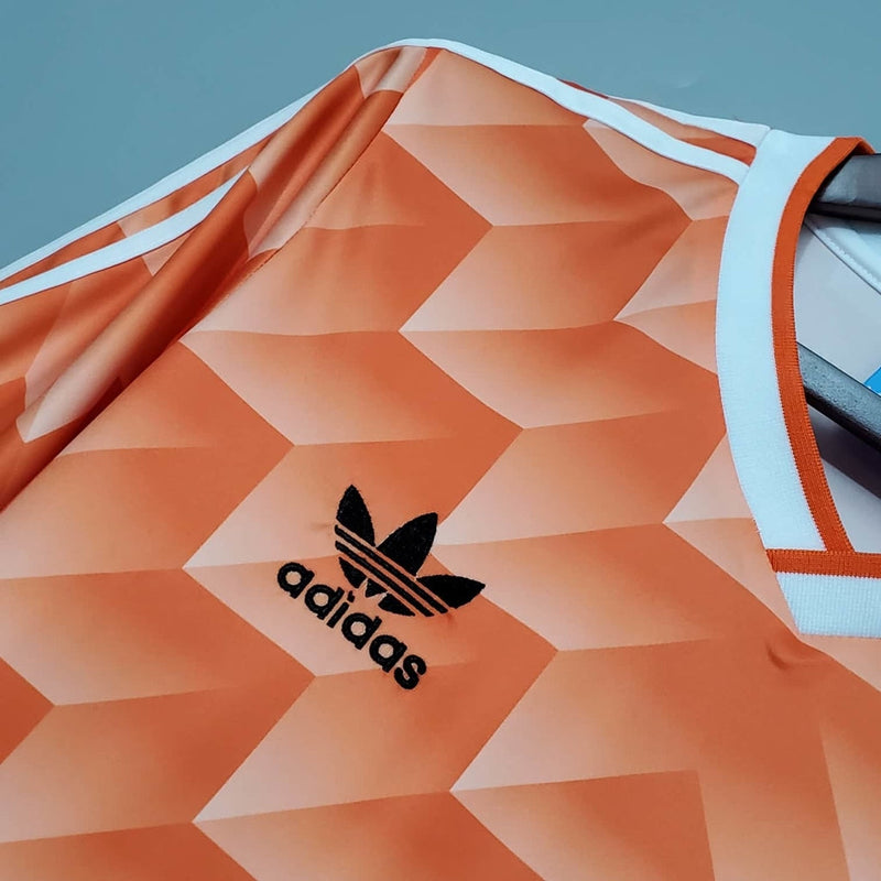 Camisa Holanda Retrô 1988 Laranja - Adidas