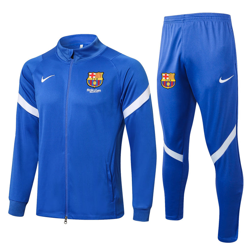 Conjunto Barcelona 2122 Azul Claro - Nike - Com Fecho