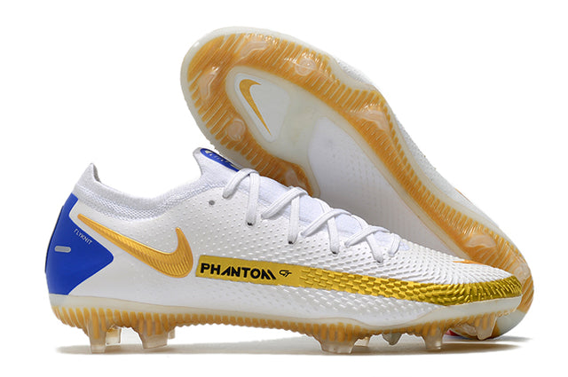 Chuteira Campo Nike Phantom GT Elite FG Gold - Low